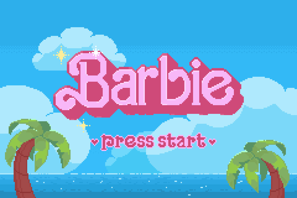 Barbie's Start Screen